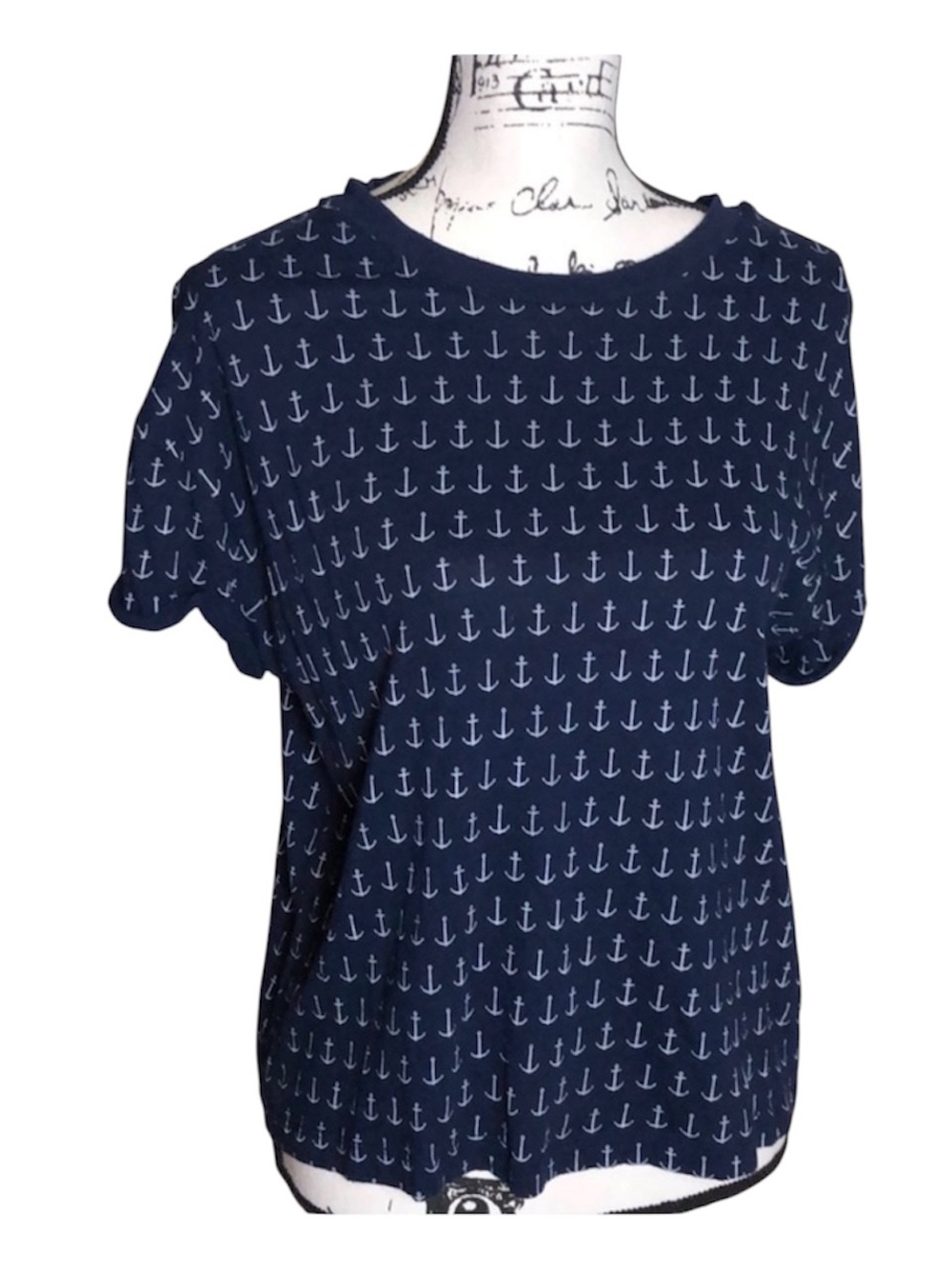 Zara | Anchor Short Sleeve Tee